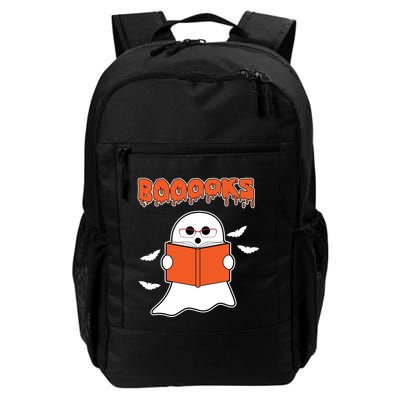Booooks Book Lover Halloween Ghost Boo Backpack