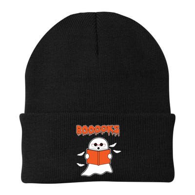 Booooks Book Lover Halloween Ghost Boo Beanie