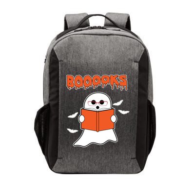 Booooks Book Lover Halloween Ghost Boo Vector Backpack