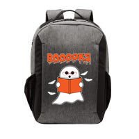 Booooks Book Lover Halloween Ghost Boo Vector Backpack