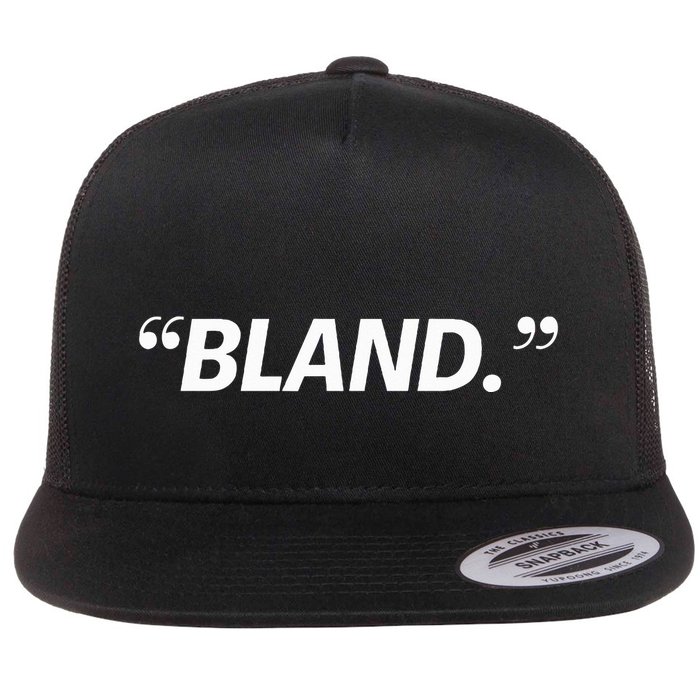 Bland Flat Bill Trucker Hat