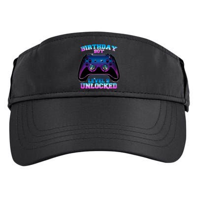 Birthday Boy Level 9 Unlocked Birthday Gift Adult Drive Performance Visor
