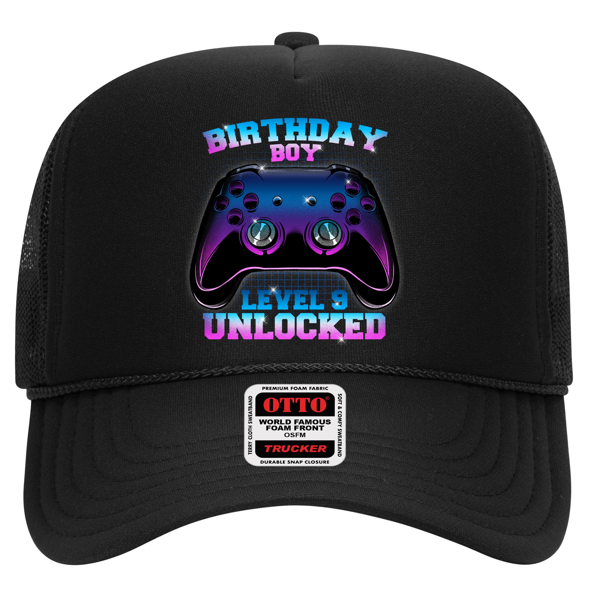 Birthday Boy Level 9 Unlocked Birthday Gift Hat