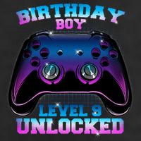 Birthday Boy Level 9 Unlocked Birthday Gift Hat