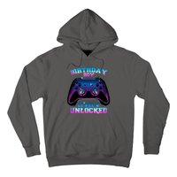 Birthday Boy Level 9 Unlocked Birthday Gift Hoodie