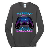 Birthday Boy Level 9 Unlocked Birthday Gift Tall Long Sleeve T-Shirt