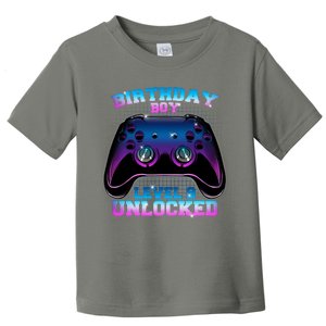 Birthday Boy Level 9 Unlocked Birthday Gift Toddler T-Shirt