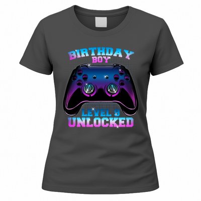 Birthday Boy Level 9 Unlocked Birthday Gift Women's T-Shirt