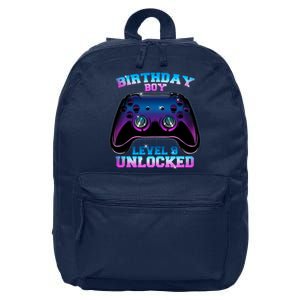 Birthday Boy Level 9 Unlocked Birthday Gift 16 in Basic Backpack