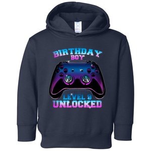 Birthday Boy Level 9 Unlocked Birthday Gift Toddler Hoodie