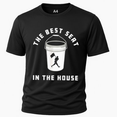 Bucket Baseball Lovers The Best Seat In The House Performance Shirt