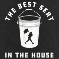 Bucket Baseball Lovers The Best Seat In The House Adult Drive Performance Visor