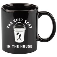 Bucket Baseball Lovers The Best Seat In The House 11oz C Handle Ceramic Mug