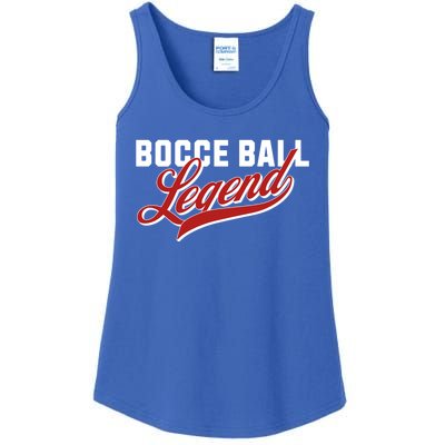 Bocce Ball Legend Funny Bocce Ball Gift Ladies Essential Tank