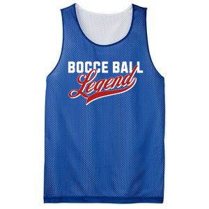 Bocce Ball Legend Funny Bocce Ball Gift Mesh Reversible Basketball Jersey Tank