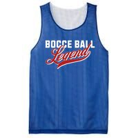 Bocce Ball Legend Funny Bocce Ball Gift Mesh Reversible Basketball Jersey Tank