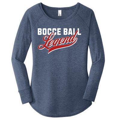 Bocce Ball Legend Funny Bocce Ball Gift Women's Perfect Tri Tunic Long Sleeve Shirt