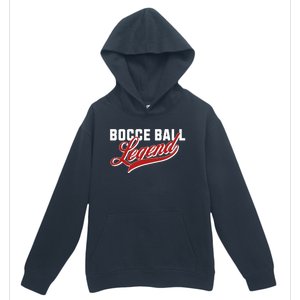 Bocce Ball Legend Funny Bocce Ball Gift Urban Pullover Hoodie