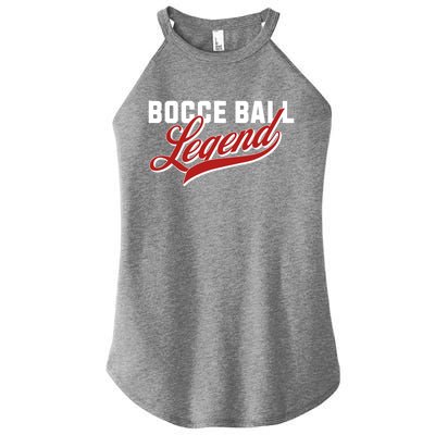 Bocce Ball Legend Funny Bocce Ball Gift Women's Perfect Tri Rocker Tank