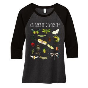 Bug Bug Lover Insect Lover Gift Bug Women's Tri-Blend 3/4-Sleeve Raglan Shirt