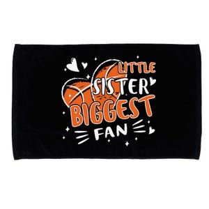 Basketball Bball Little Sister Sis For Girls Basketball Microfiber Hand Towel