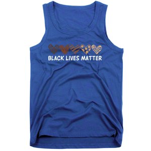 Blm Black Lives Matter Heart Blm Melanin Funny Juneteenth Gift Tank Top