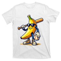 Banana Baseball Lover Cool Game T-Shirt