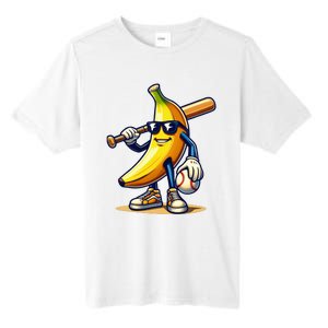 Banana Baseball Lover Cool Game Tall Fusion ChromaSoft Performance T-Shirt