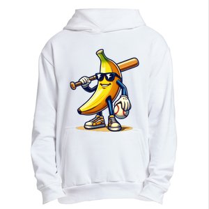 Banana Baseball Lover Cool Game Urban Pullover Hoodie