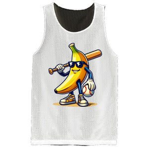 Banana Baseball Lover Cool Game Mesh Reversible Basketball Jersey Tank