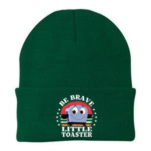 Be Brave Little Toaster Positive Classic 80s And 90s Retro Knit Cap Winter Beanie