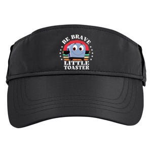 Be Brave Little Toaster Positive Classic 80s And 90s Retro Adult Drive Performance Visor