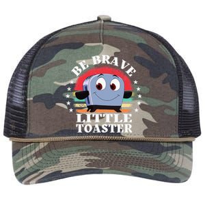 Be Brave Little Toaster Positive Classic 80s And 90s Retro Retro Rope Trucker Hat Cap