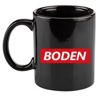 Boden Box Logo 11oz C Handle Ceramic Mug