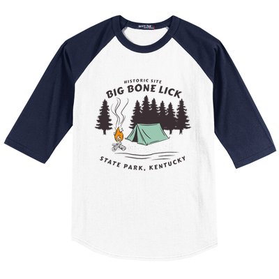 Big Bone Lick Park Baseball Sleeve Shirt