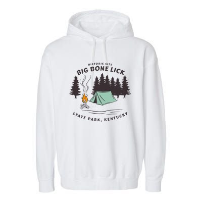 Big Bone Lick Park Garment-Dyed Fleece Hoodie