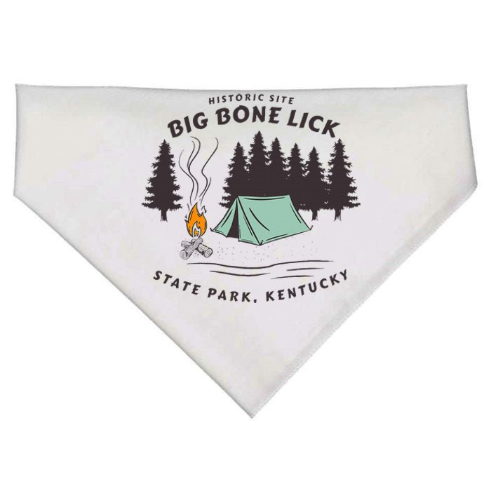 Big Bone Lick Park USA-Made Doggie Bandana