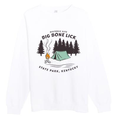 Big Bone Lick Park Premium Crewneck Sweatshirt