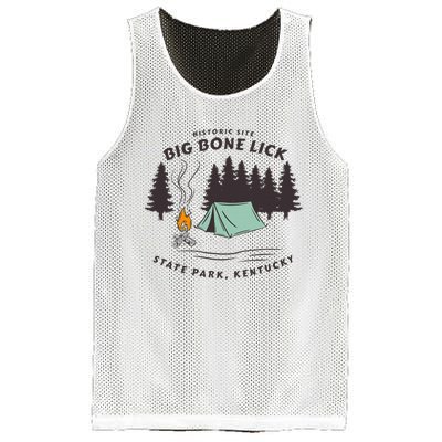 Big Bone Lick Park Mesh Reversible Basketball Jersey Tank