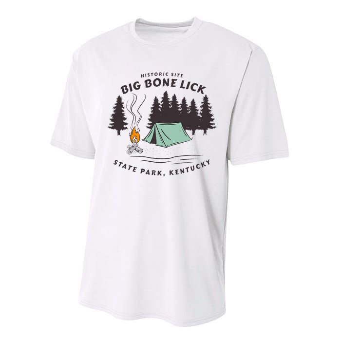 Big Bone Lick Park Performance Sprint T-Shirt