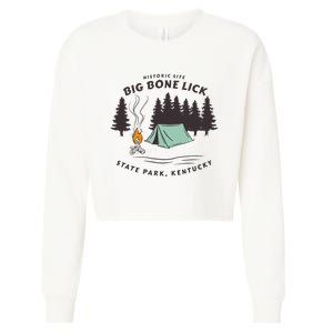 Big Bone Lick Park Cropped Pullover Crew