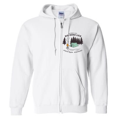 Big Bone Lick Park Full Zip Hoodie