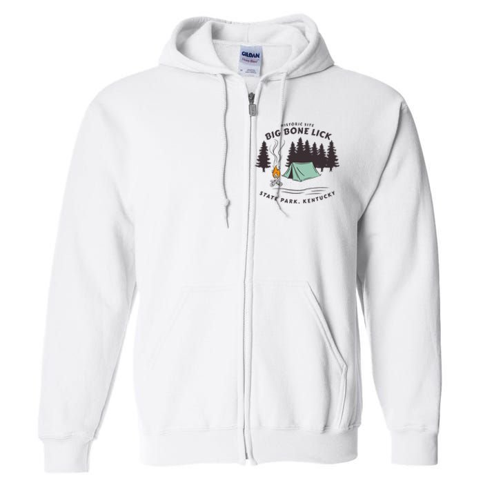 Big Bone Lick Park Full Zip Hoodie