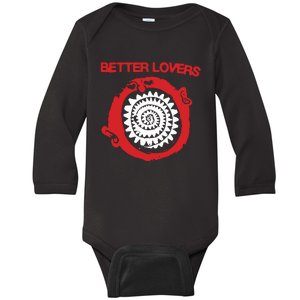 Betterloversband Better Lovers Spiral Teeth Baby Long Sleeve Bodysuit