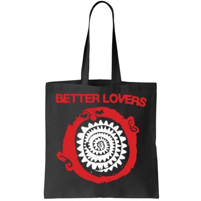 Betterloversband Better Lovers Spiral Teeth Tote Bag