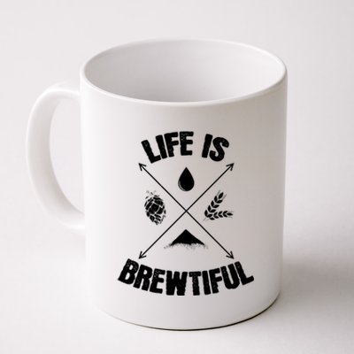 Brewing Beer Life Is Beautiful Cute Gift Coffee Mug