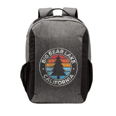 Big Bear Lake California Ca Vintage Graphic Retro 70s Vector Backpack