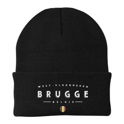 Bruges Belgium Logo Brugge België Beanie