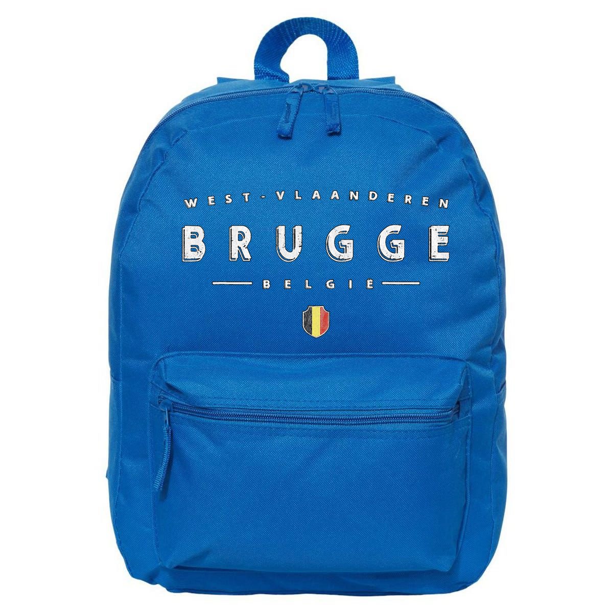 Bruges Belgium Logo Brugge België 16 in Basic Backpack