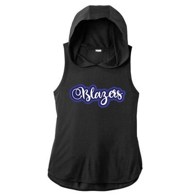 Blazer Ladies PosiCharge Tri-Blend Wicking Draft Hoodie Tank